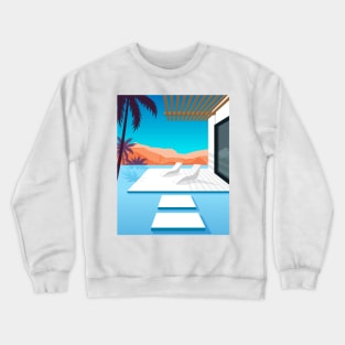 Minimalism - Infinity pool Crewneck Sweatshirt